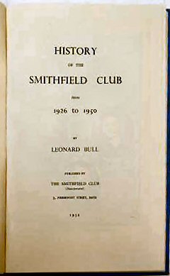 HISTORY OF THE SMITHFIELD CLUB. - Image 2