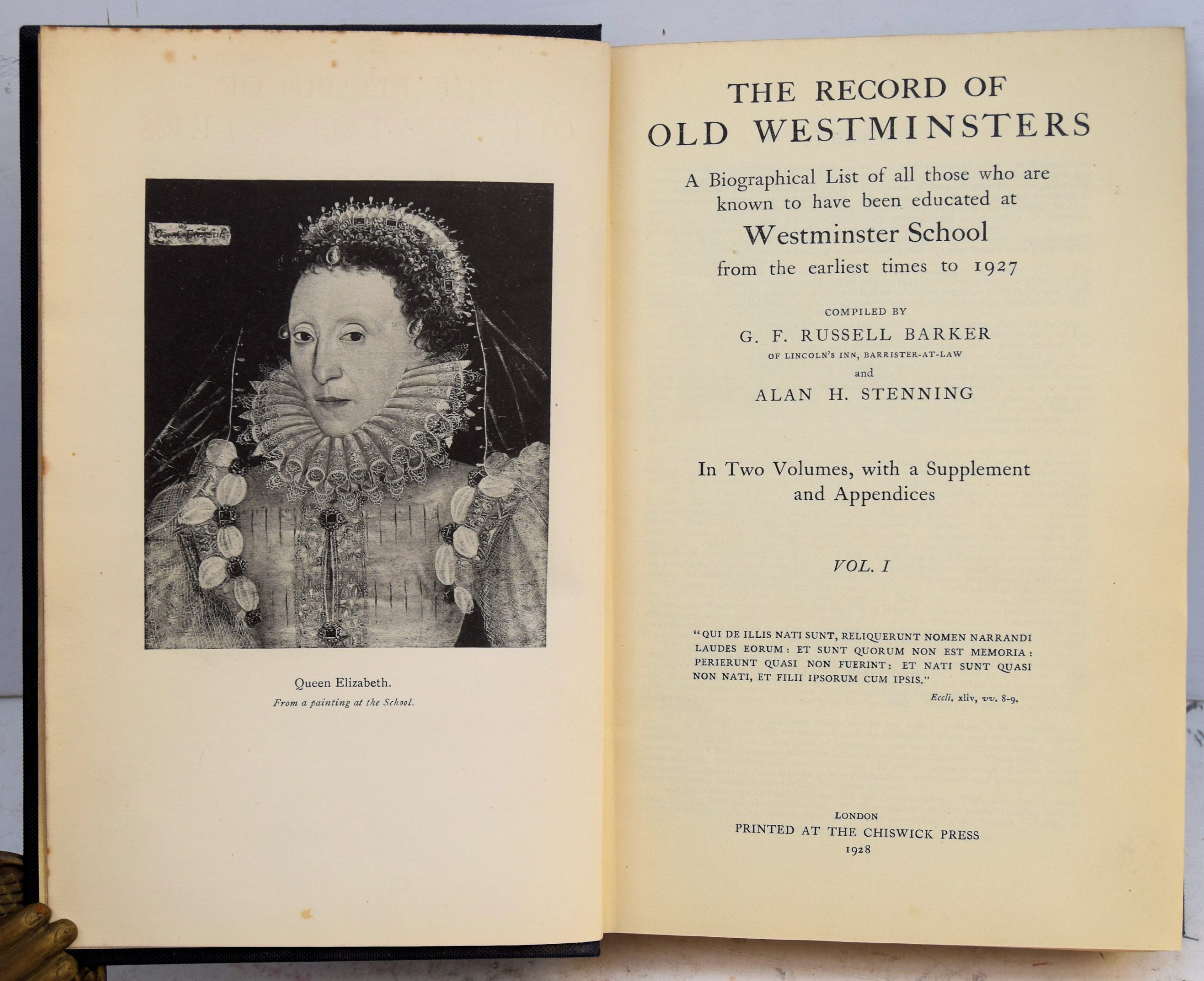 THE RECORD OF OLD WESTMINSTERS. - Image 3
