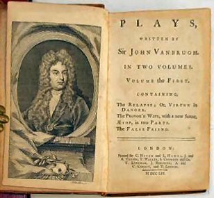 PLAYS, WRITTEN BY SIR JOHN VANBRUGH. - Image 2