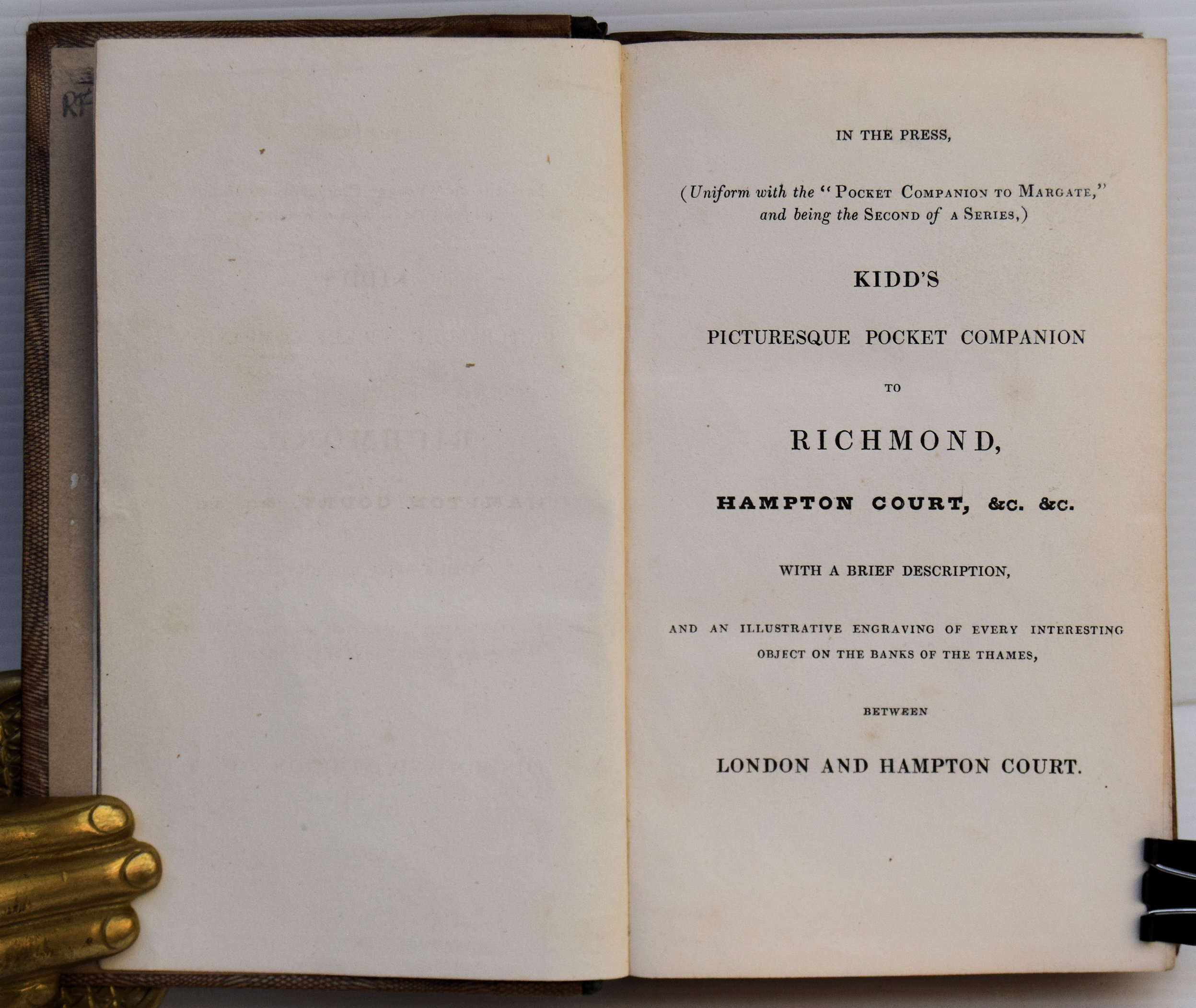THE PICTURESQUE POCKET COMPANION TO MARGATE, RAMSGATE, BROADSTAIRS, AND THE PARTS ADJACENT; - Image 2