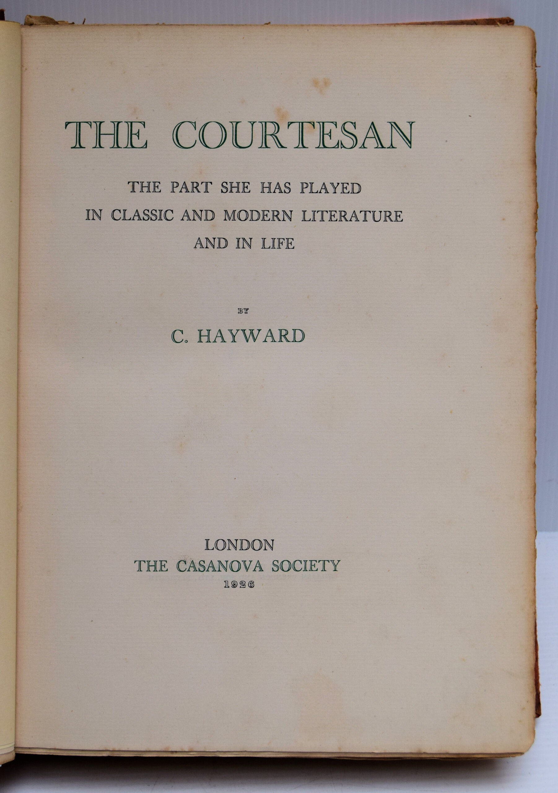 THE COURTESAN. - Image 2