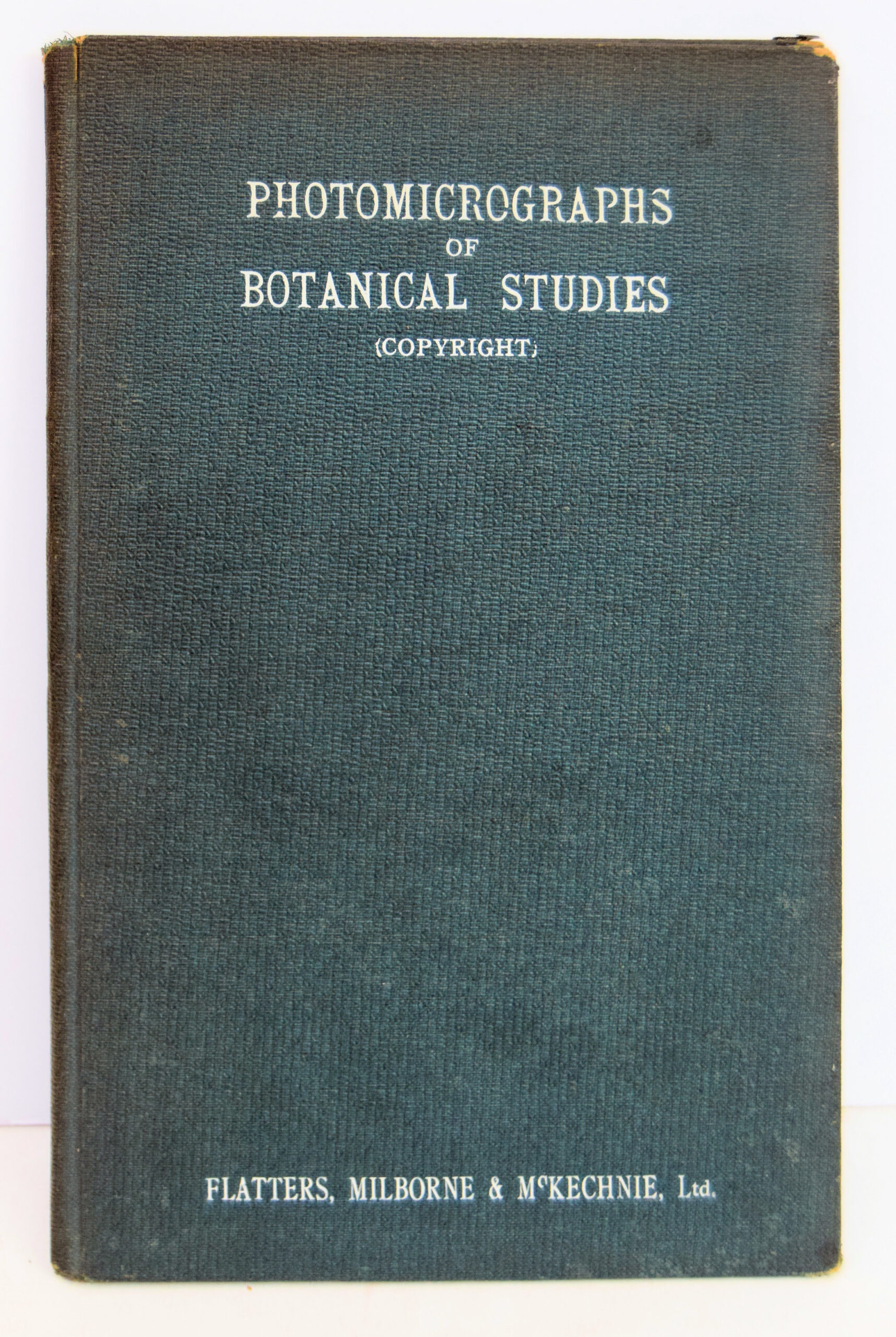 PHOTOMICROGRAPHS OF BOTANICAL STUDIES..
