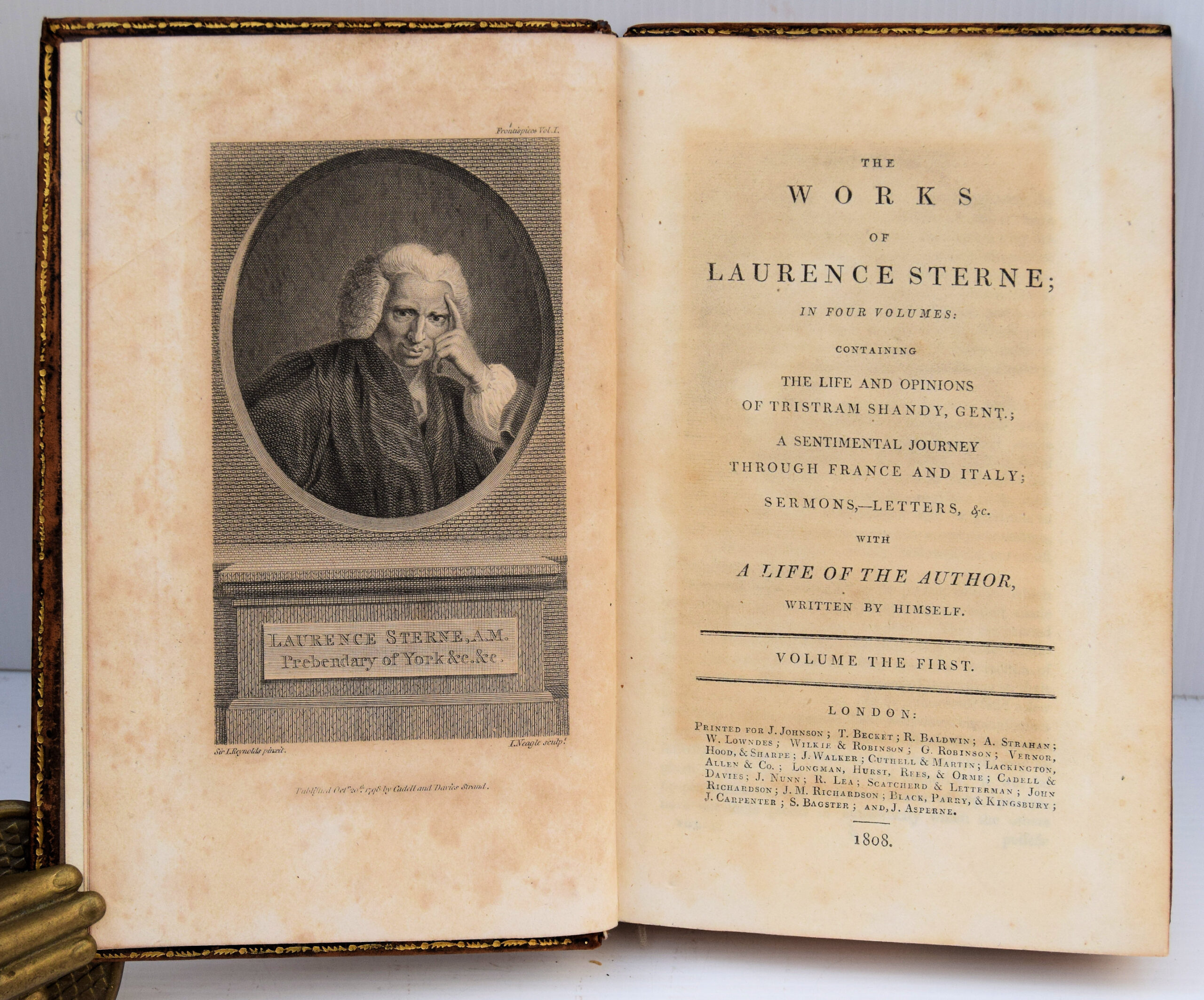THE WORKS OF LAURENCE STERNE; IN FOUR VOLUMES. - Image 2