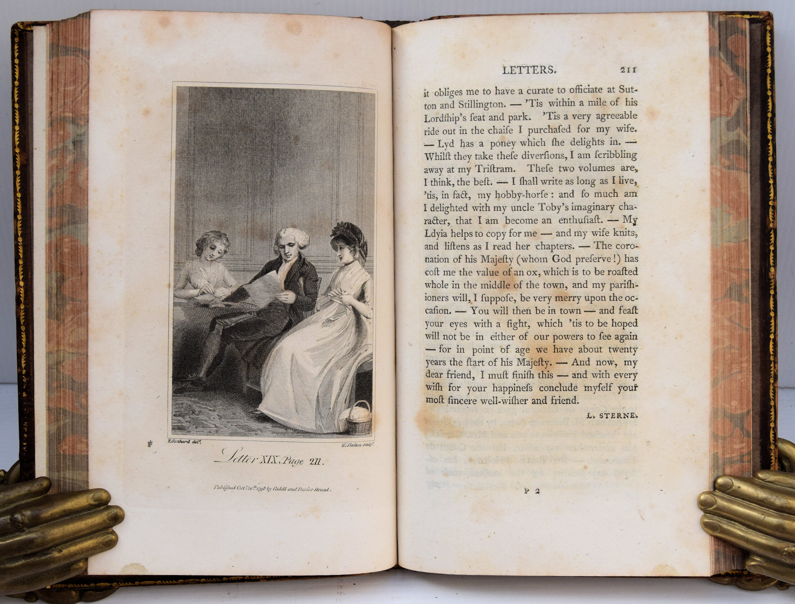 THE WORKS OF LAURENCE STERNE; IN FOUR VOLUMES. - Image 3