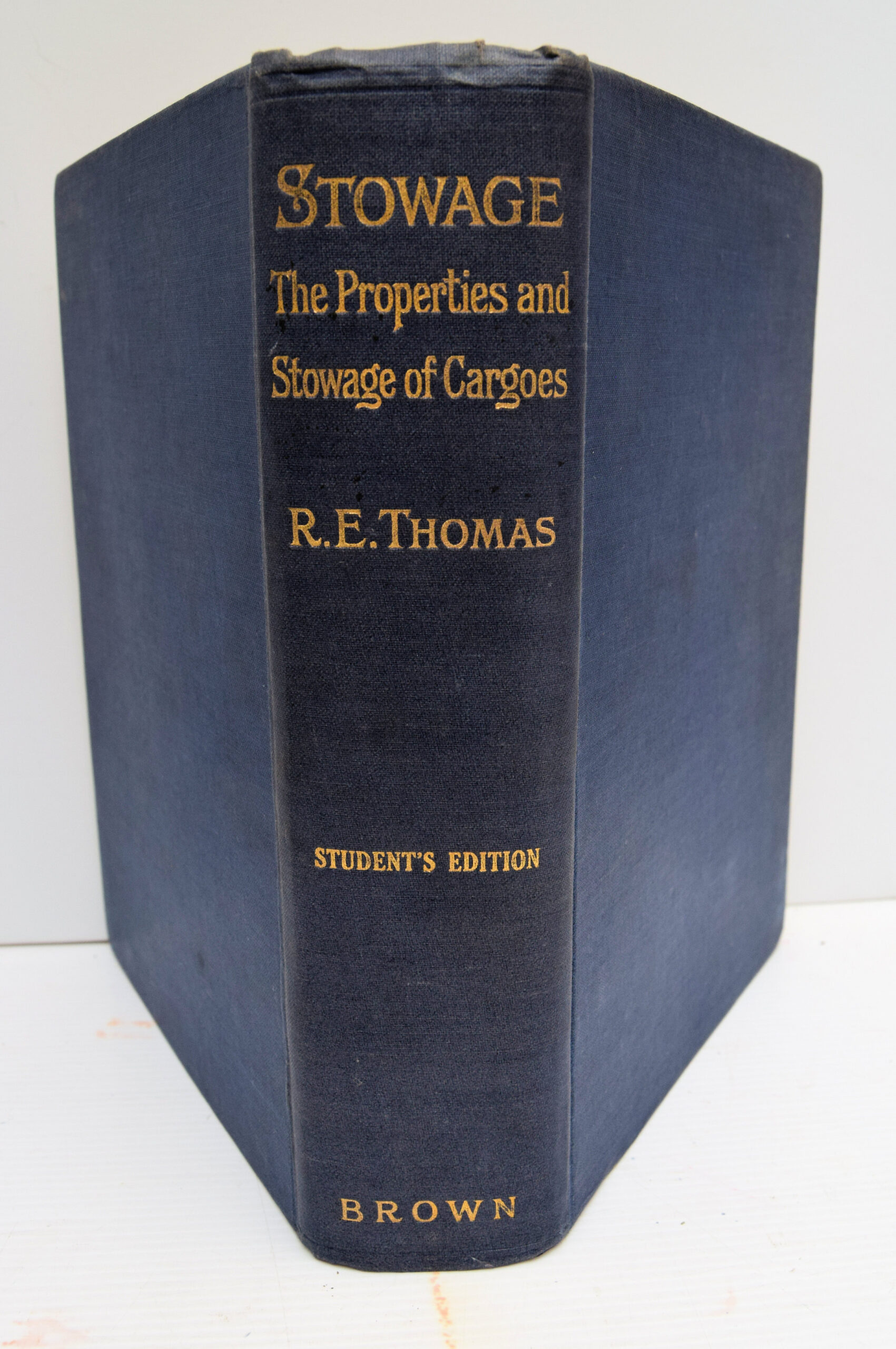 STOWAGE THE PROPERTIES AND NATURE OF CARGOES.